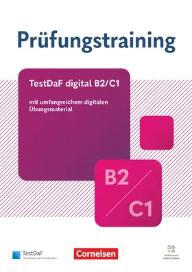 Eggeling / Magersuppe / Klasa |  Prüfungstraining DaF. Digitaler TestDaF B2/C1 - Übungsbuch mit Lösungen und Audios als Download | Buch |  Sack Fachmedien