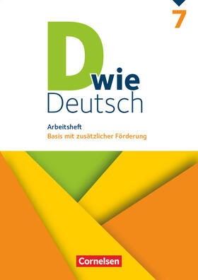 Deters / Braun / Grünes |  D wie Deutsch 7. Schuljahr - Arbeitsheft mit Lösungen | Buch |  Sack Fachmedien