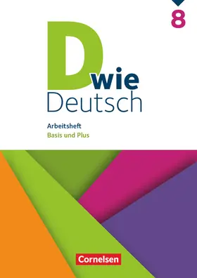 Grünes |  D wie Deutsch 8. Schuljahr. Arbeitsheft mit Lösungen | Buch |  Sack Fachmedien