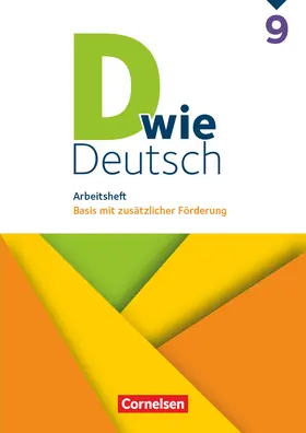 Grünes |  D wie Deutsch 9. Schuljahr. Arbeitsheft mit Lösungen | Buch |  Sack Fachmedien