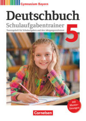 Lessing / Finkenzeller / Wagener |  Deutschbuch Gymnasium 5. Jahrgangsstufe - Bayern - Schulaufgabentrainer mit Lösungen | Buch |  Sack Fachmedien