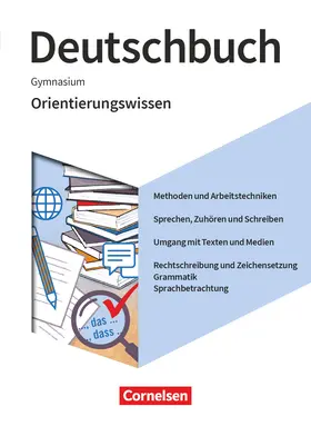 Wagener |  Deutschbuch Gymnasium 5.-10. Schuljahr - Zu den Ausgaben Neue Allgemeine Ausgabe und Niedersachsen 2019- Orientierungswissen - Schulbuch | Buch |  Sack Fachmedien