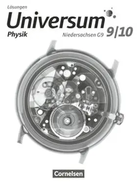Carmesin / Kahle / Konrad |  Universum Physik 9./10. Schuljahr - Niedersachsen G9 - Lösungen zum Schülerbuch | Buch |  Sack Fachmedien