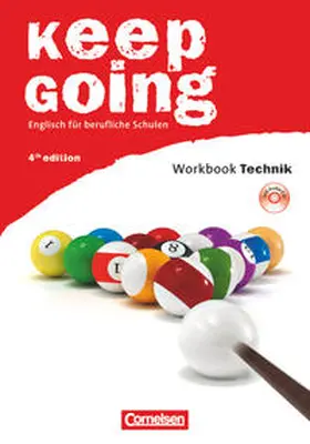 Macfarlane |  Keep Going. Neue Ausgabe. Begleitmaterialien für alle Bundesländer. Workbook mit Anhang "Technik" und CD | Buch |  Sack Fachmedien