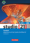 Pasemann / Funk / Kuhn |  studio [21] Grundstufe A2: Gesamtband. Testheft mit Audio-CD | Buch |  Sack Fachmedien