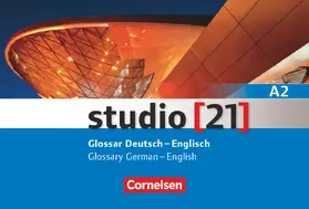  studio [21] - Grundstufe A2: Gesamtband. Glossar Deutsch-Englisch | Buch |  Sack Fachmedien