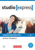 Funk / Kuhn |  studio express A2 - Kurs- und Übungsbuch mit Audios online | Buch |  Sack Fachmedien