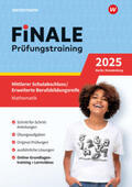 Humpert / Lenze / Liebau |  FiNALE - Prüfungstraining Mittlerer Schulabschluss, Fachoberschulreife, Erweiterte Berufsbildungsreife Berlin und Brandenburg. Mathematik 2025 | Buch |  Sack Fachmedien