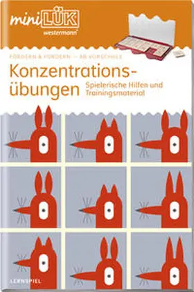 Müller |  miniLÜK. Fördern & Fordern: Konzentrationsübungen. Vorschule/1./2. Klasse | Buch |  Sack Fachmedien