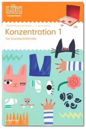 Junga |  LÜK - 1./2./3./4. Klasse - Fördern & Fordern Konzentration 1 | Buch |  Sack Fachmedien