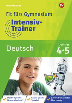 Endres |  Fit fürs Gymnasium - Intensiv-Trainer. Übertritt 4 / 5 Deutsch | Buch |  Sack Fachmedien