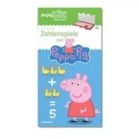  miniLÜK. Kindergarten/Vorschule Zahlenspiele mit Peppa Pig | Buch |  Sack Fachmedien