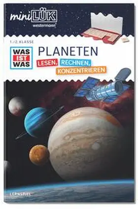 Bierwald / Braun |  miniLÜK. Deutsch WAS IST WAS Planeten Lesen, Rechnen, Konzentrieren 1./2. Klasse | Buch |  Sack Fachmedien