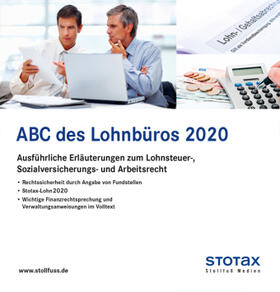 ABC des Lohnbüros 2020 - DVD/Online | Sonstiges | 978-3-08-138020-9 | sack.de