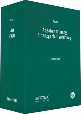 Gosch | Abgabenordnung Finanzgerichtsordnung, ohne Fortsetzungsbezug | Loseblattwerk | sack.de