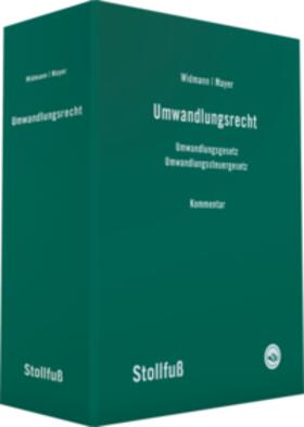 Widmann / Mayer | Umwandlungsrecht, ohne Fortsetzungsbezug | Loseblattwerk | sack.de