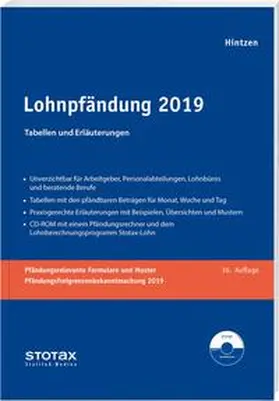 Lohnpfändung 2019 | Buch | 978-3-08-314019-1 | www.sack.de
