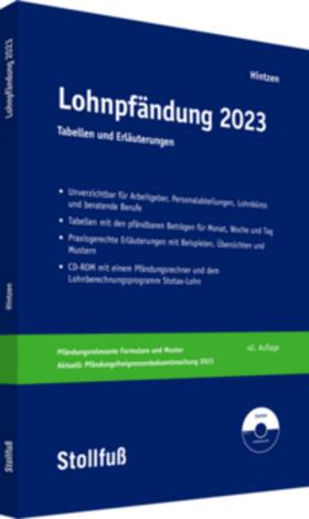 Lohnpfändung 2023 | Buch | 978-3-08-314023-8 | sack.de