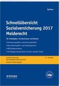 Geiken |  Schnellübersicht Sozialversicherung 2017 Melderecht | Buch |  Sack Fachmedien