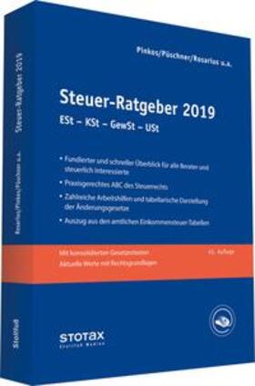 Henseler / Boeddinghaus / Pinkos | Steuer-Ratgeber 2019 | Buch | 978-3-08-317719-7 | sack.de