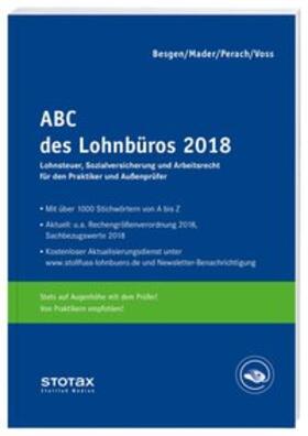 Mader / Perach / Voss |  ABC des Lohnbüros 2018 | Buch |  Sack Fachmedien