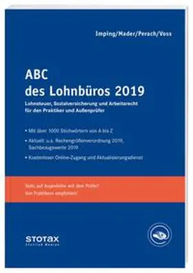 Mader / Perach / Voss | ABC des Lohnbüros 2019 | Medienkombination | 978-3-08-317819-4 | www.sack.de
