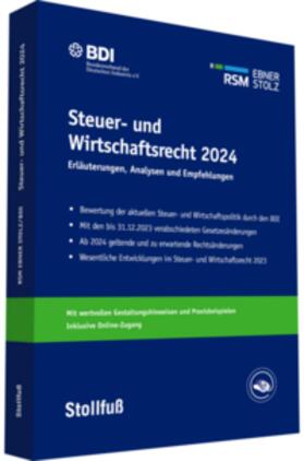 BDI / RSM Ebner Stolz | Steuer- und Wirtschaftsrecht 2024 | Buch | sack.de