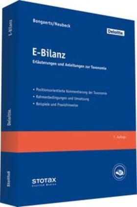 Deloitte / Bongaerts / Neubeck | E-Bilanz | Buch | 978-3-08-318806-3 | sack.de