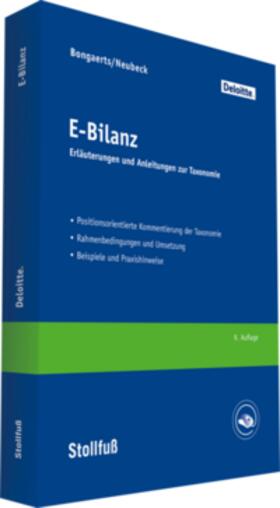 Deloitte / Bongaerts / Neubeck |  E-Bilanz | Buch |  Sack Fachmedien