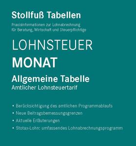 Tabelle, Lohnsteuer 2022 Monat | Buch | 978-3-08-332822-3 | sack.de
