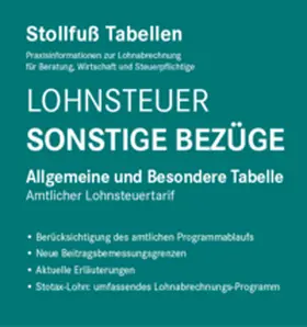 Tabelle, Lohnsteuer 2026 Sonstige Bezüge | Buch | 978-3-08-335026-2 | www.sack.de