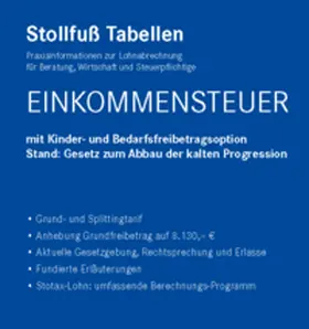Tabelle, Einkommensteuer 2026 | Buch | 978-3-08-338126-6 | www.sack.de