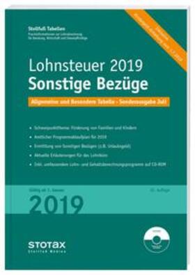 Tabelle, Lohnsteuer 2020 Sonstige Bezüge - Sonderausgabe Juli | Buch | sack.de