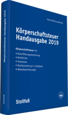 Huhn / Karthaus / Wenzel | Körperschaftsteuer Handausgabe 2019 | Buch | 978-3-08-361229-2 | sack.de