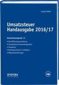 Langer |  Umsatzsteuer Handausgabe 2016/17 | Buch |  Sack Fachmedien
