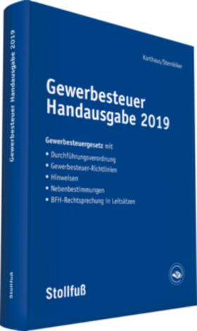 Karthaus / Sternkiker | Gewerbesteuer Handausgabe 2019 | Buch | 978-3-08-362619-0 | sack.de