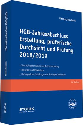 Fischer / Neubeck | HGB-Jahresabschluss - Erstellung, prüferische Durchsicht und Prüfung 2018/19 | Medienkombination | 978-3-08-363119-4 | sack.de