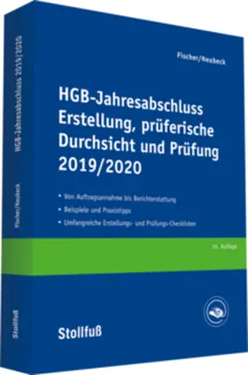 Fischer / Neubeck |  HGB-Jahresabschluss - Erstellung, prüferische Durchsicht und Prüfung 2019/20 | Buch |  Sack Fachmedien