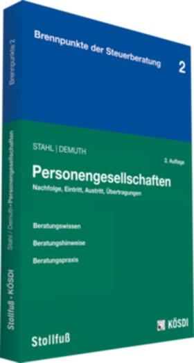 Strahl / Demuth | Personengesellschaften | Buch | 978-3-08-450012-3 | sack.de