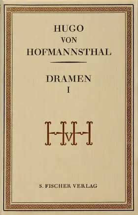 Hofmannsthal / Steiner |  Dramen I | Buch |  Sack Fachmedien