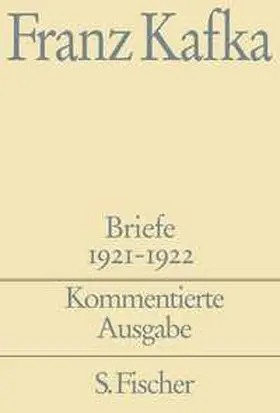 Kafka |  Briefe 1921-1922 | Buch |  Sack Fachmedien