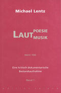 Lentz |  Lautpoesie/-musik nach 1945 (2 Bände) | Buch |  Sack Fachmedien