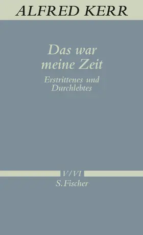 Kerr / Vietor-Engländer |  Das war meine Zeit | Buch |  Sack Fachmedien