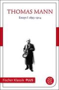 Mann |  Essays I 1893-1914 | eBook | Sack Fachmedien