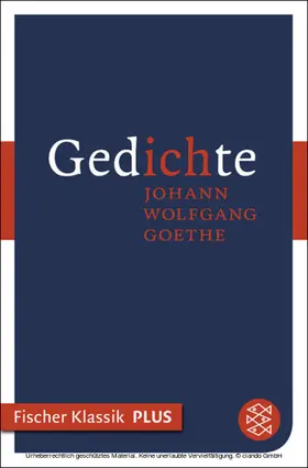 Goethe / Arnold |  Gedichte | eBook | Sack Fachmedien