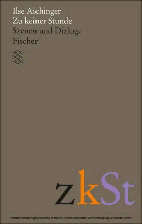 Aichinger |  Zu keiner Stunde | eBook | Sack Fachmedien