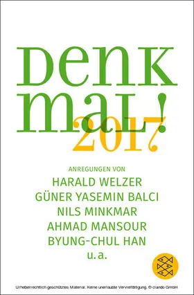 Welzer / Balci / Minkmar |  Denk mal! 2017 | eBook | Sack Fachmedien