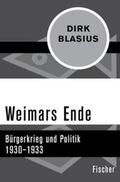 Blasius |  Weimars Ende | eBook | Sack Fachmedien