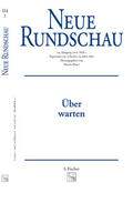 Bauer / Bong |  Neue Rundschau 2003/1 | Buch |  Sack Fachmedien