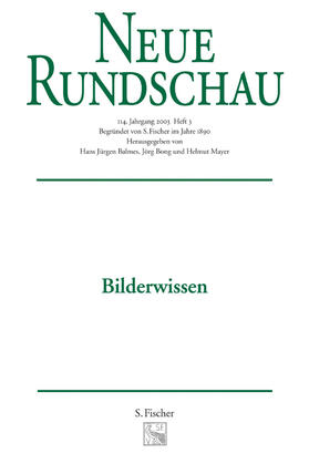 Balmes / Bong / Mayer |  Neue Rundschau 2003/3 | Buch |  Sack Fachmedien